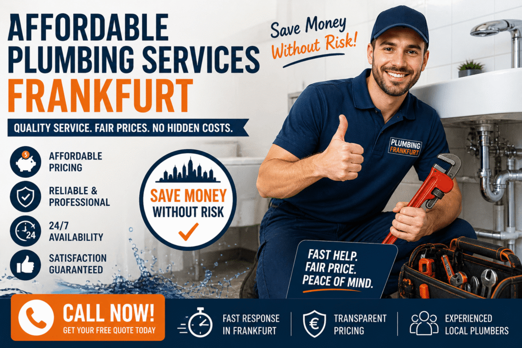 affordable plumbing services Frankfurt